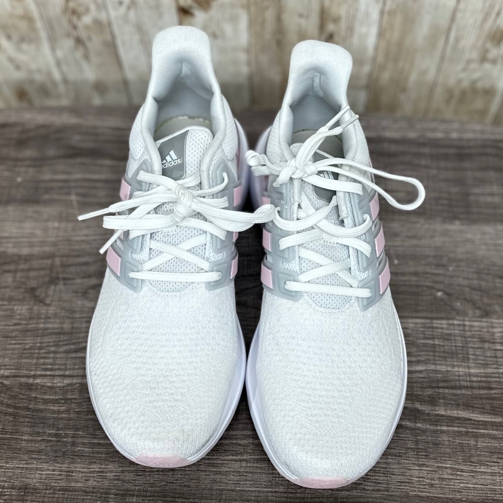 Adidas  UBounce DNA Sneakers in Cloud White/Clear Pink/Silver Metallic [S7170] - Picture 3 of 12